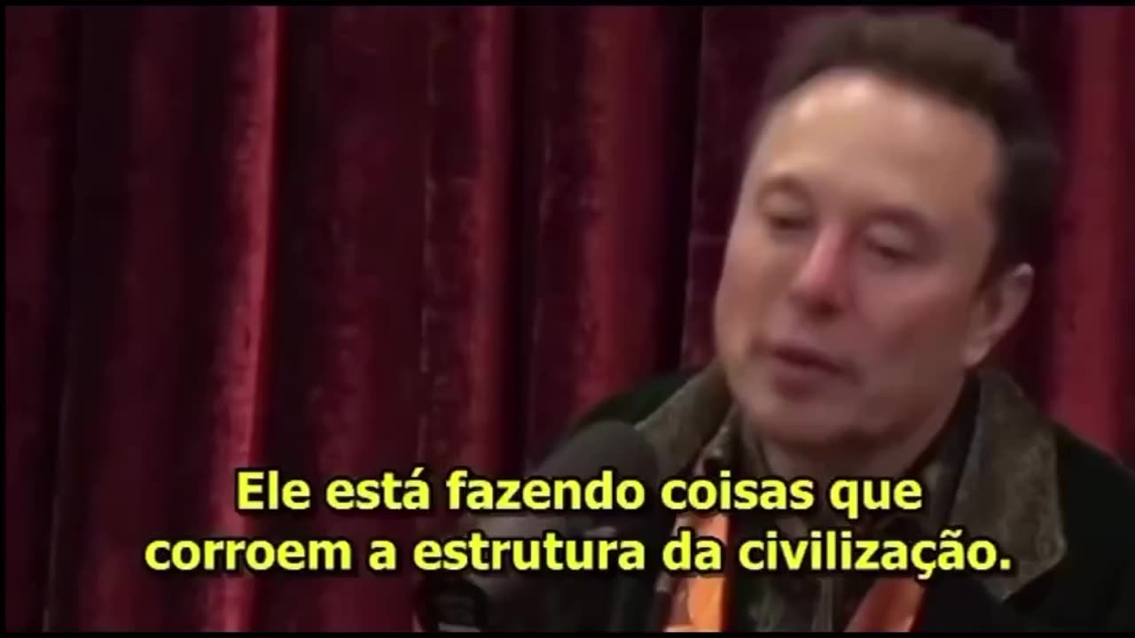 Elon Musk diz que Soros odeia a humanidade e por isso faz quê faz.