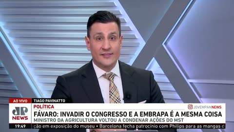 Fávaro: invadir o Congresso e a EMBRAPA é a mesma coisa