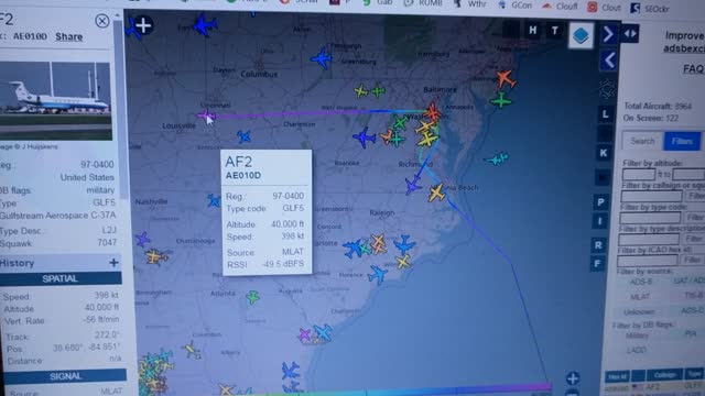 Two AF2 Planes AGAIN and in the Air !?