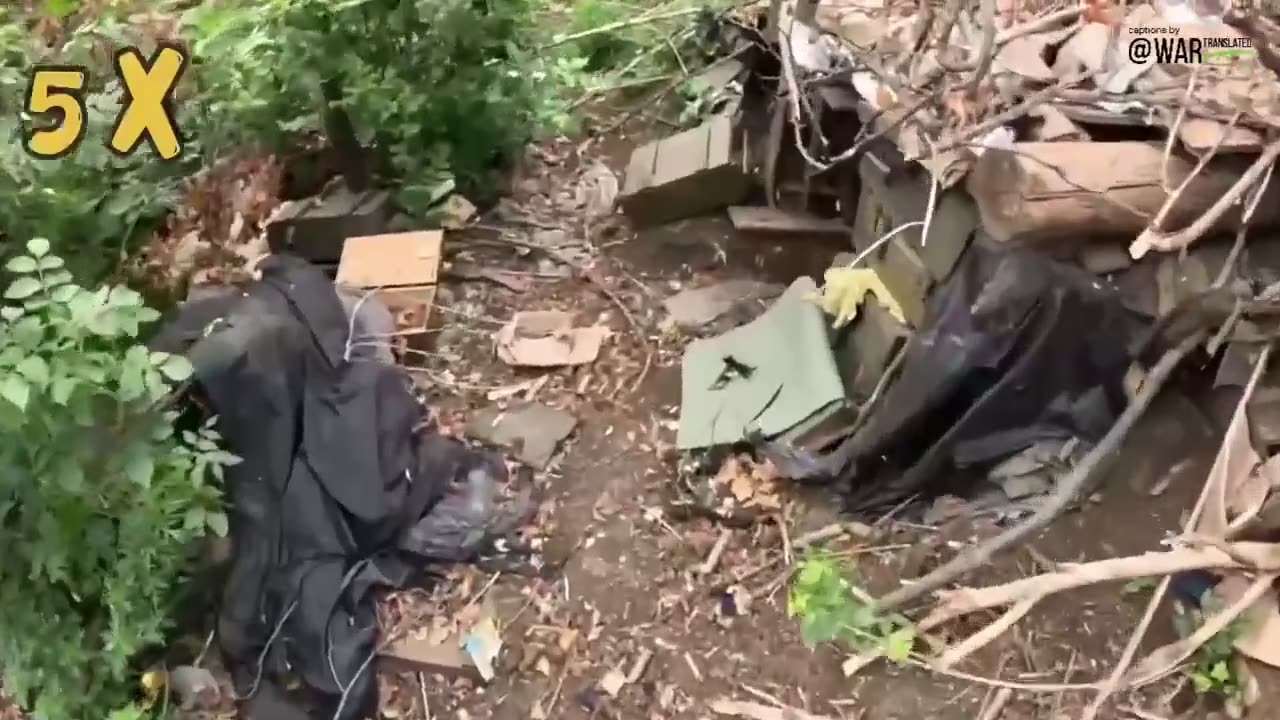 Ukrainian 80th Air Assault Brigade demonstrate clearing trenches in Klischiivka.