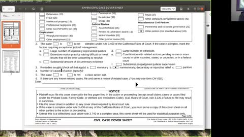 Instructions for Filing Lawsuit in State Court