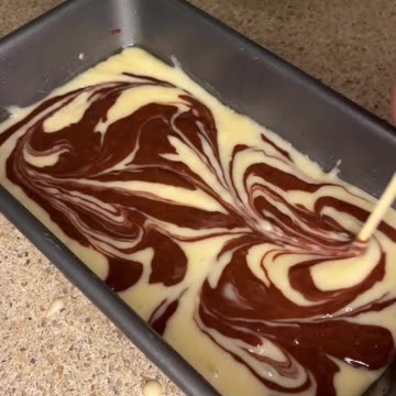 "Bake Your Way to Bliss: A Heavenly Recipe for Marble Loaf Cake"