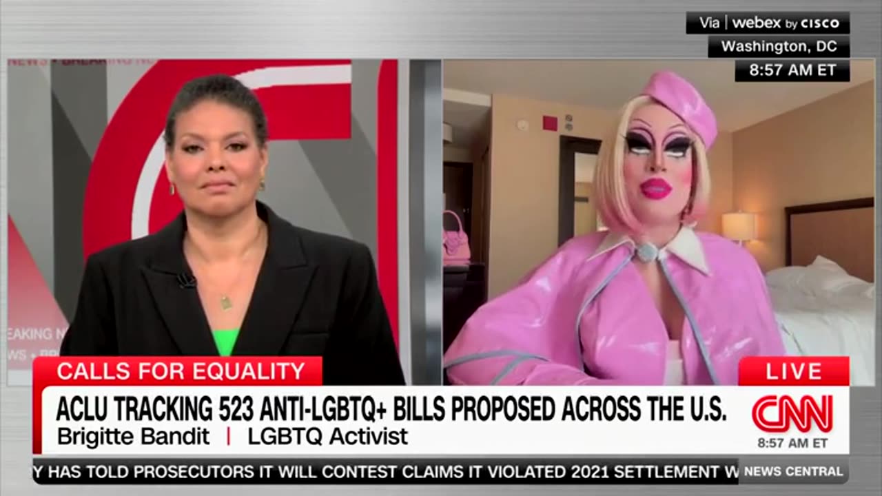 Drag Queen reacts to states passing laws protecting children from sexual predators: