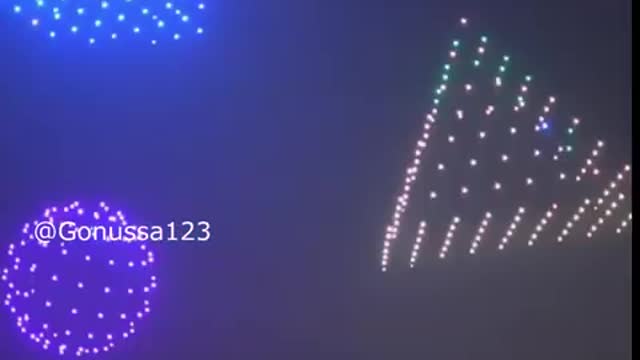 Performance by 500 DONA cameras