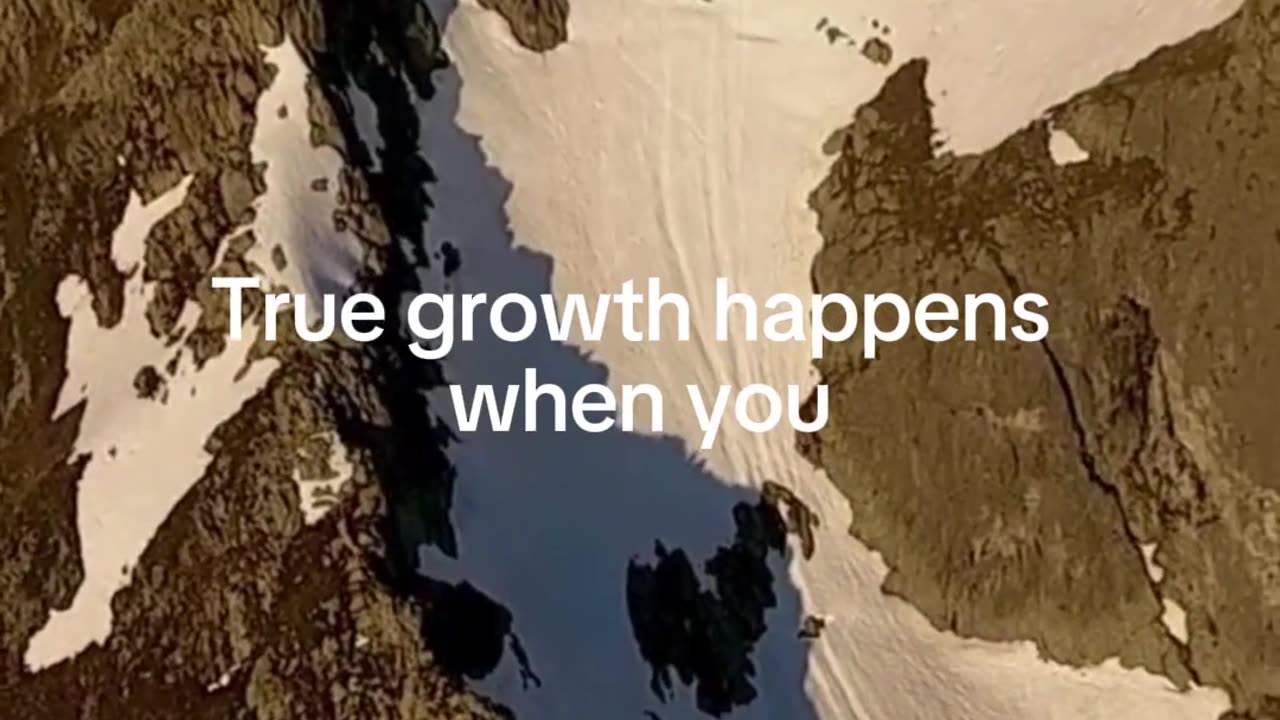 Success is not found in comfort zones