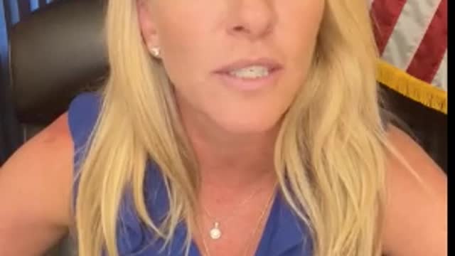 CONGRESSWOMEN MARJORIE GREENE EXPLAINS DEMOCRATS LATEST LIE!