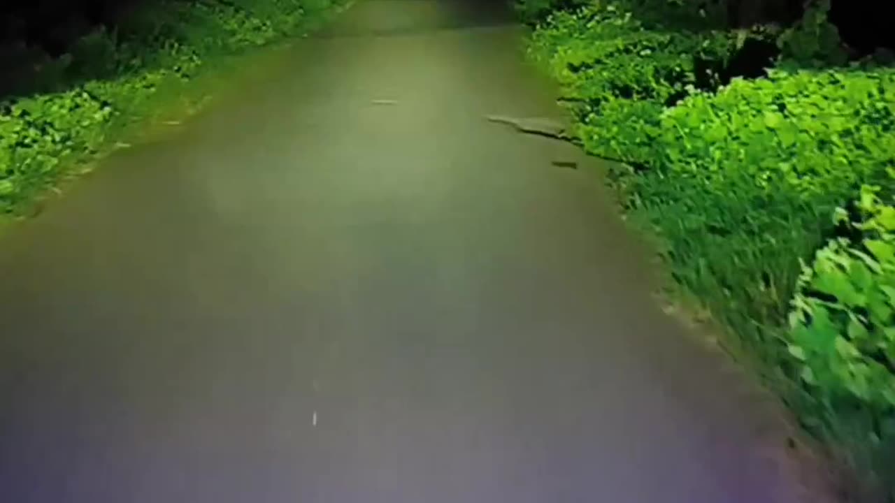 Night bike ride