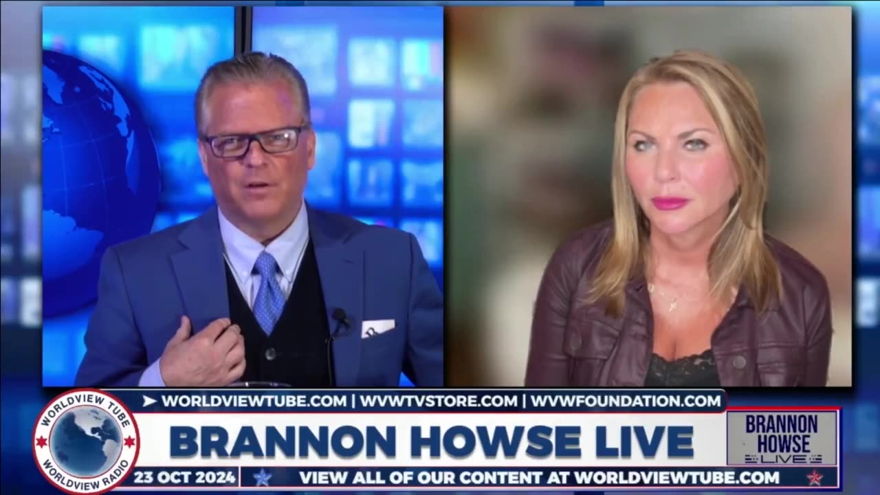 Brannon Howse-Lara Logan on Deep State Plans Election 2024