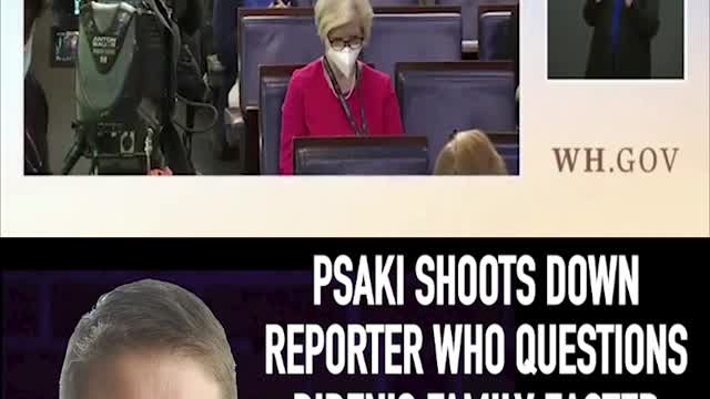 PSAKI SHOOTS DOWN REPORTER QUESTIONING BIDEN FAMILY EASTER PLANS