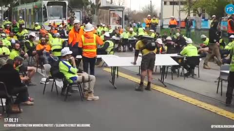 Construction Workers in Australia are not allowed to eat inside.