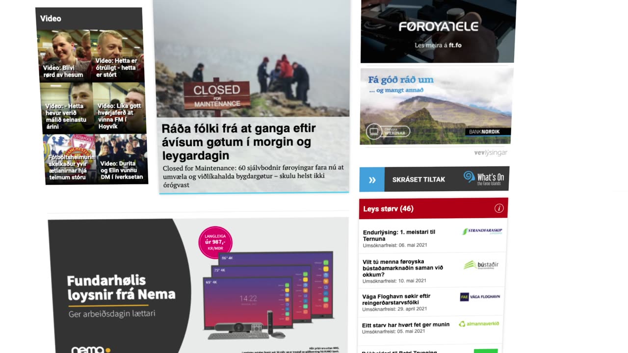 Filmur Starvslýsingar