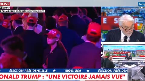 L heure des praud, sur la victoire de Donald J Trump 47 ème président