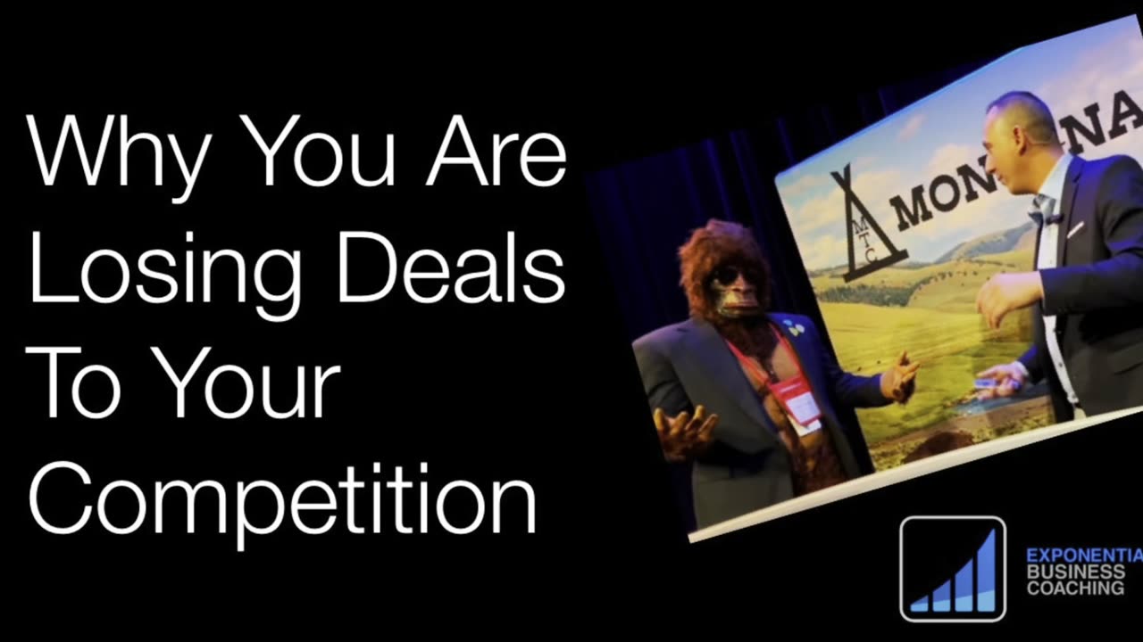 Why You Are Losing Deals To Your Competition #GetExponential