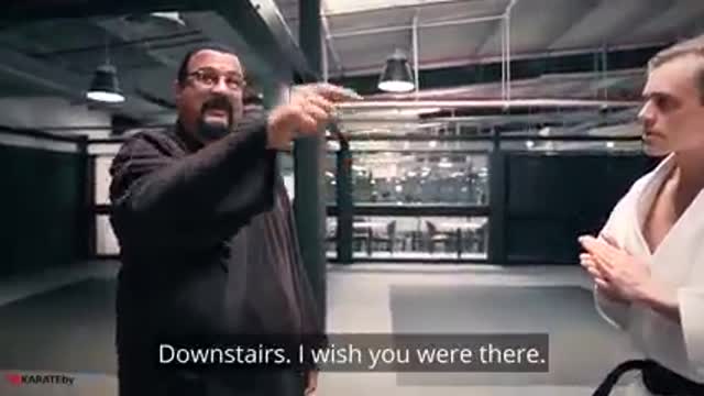 I spent 24 hours with Steven Seagal