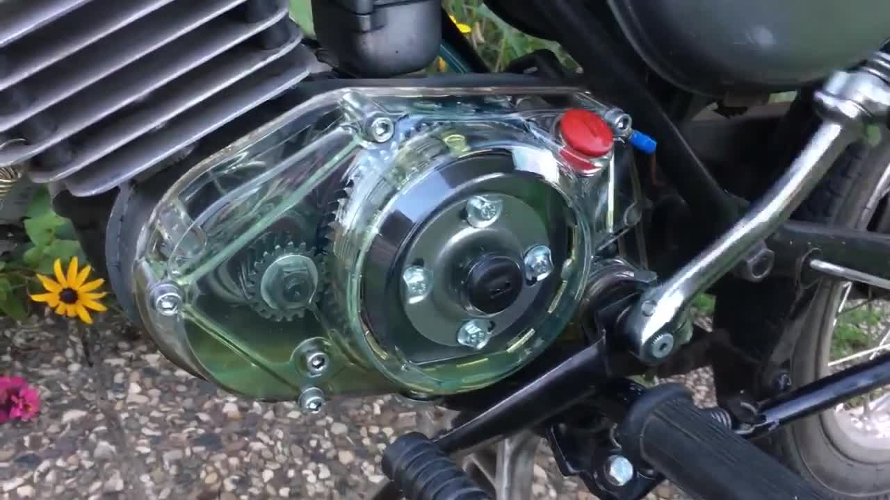 Any Body Seen This Kind of Transparent Engine Before