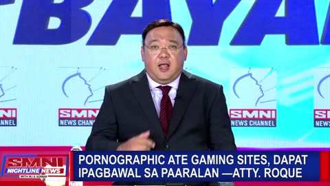 Pornographic at gaming sites, dapat ipagbawal sa paaralan —Atty. Roque