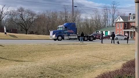 The People's Convoy Day 3: On to the Beltway while a delegation meets with Congressional Leaders