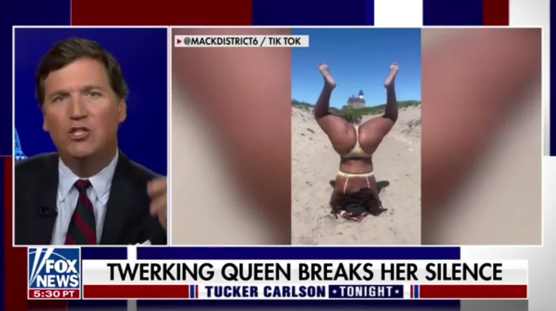 Tucker Carlson provides an update on "the future of the Democratic Party" Tiara Mack