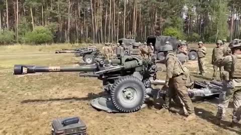 The Ukrainian military is preparing to use the American M119A3 light howitzers. ◦ Howitzer M119 is