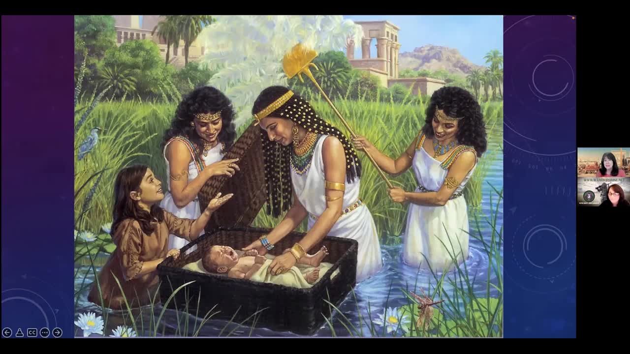 Mary Nell Wyatt Lee shares Historical findings of Pharaoh's from Joseph to Moses Part 1