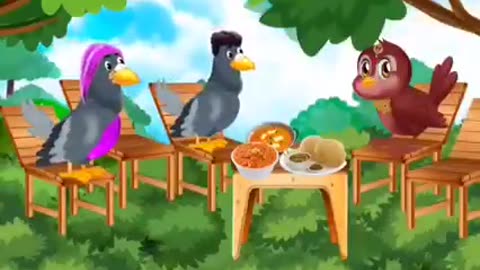 Kabootar ki shaadi ki kahani ### Hindi cartoon popular story videos#####