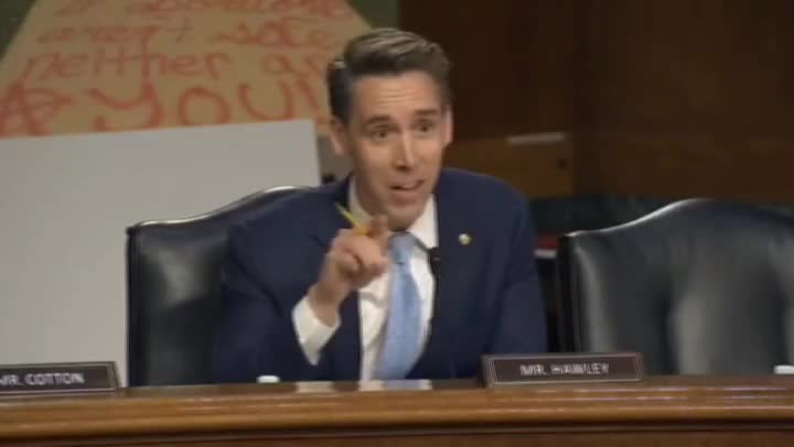 Pro-Abortion Witness Calls Sen. Josh Hawley 'Transphobic' for Suggesting Only Women Can Get Pregnant