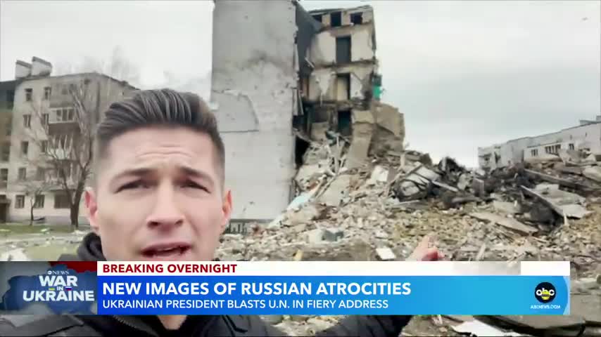 Latest News| Evidence mounts of war crimes in Ukraine