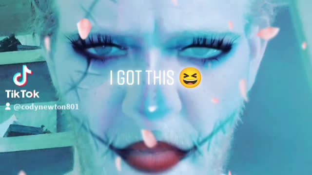 How does it feel to be me when you got all that face paint 👀