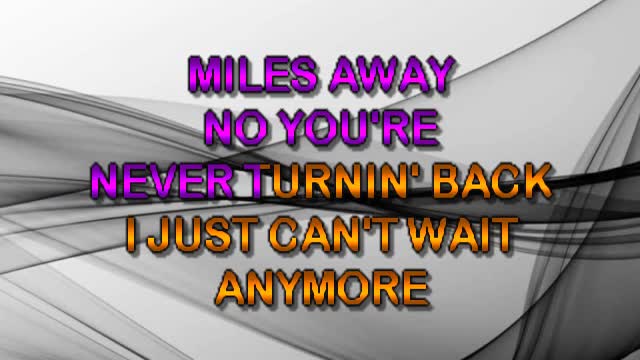 kbkaraokeking Miles Away KST