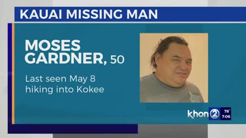 Kauaʿi police seek help finding missing man