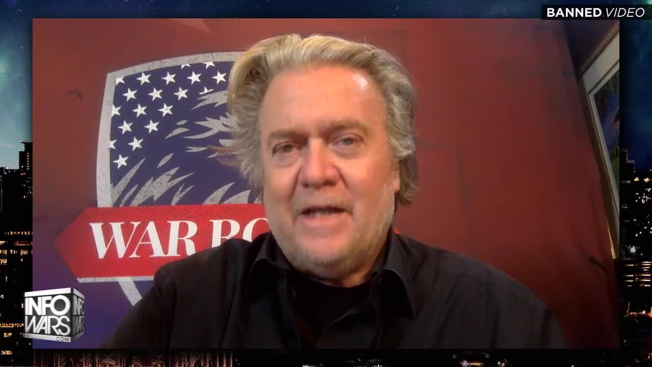 Steve Bannon Joins Alex Jones After Arrest To Rally Patriots For New Revolutionary War Of Information