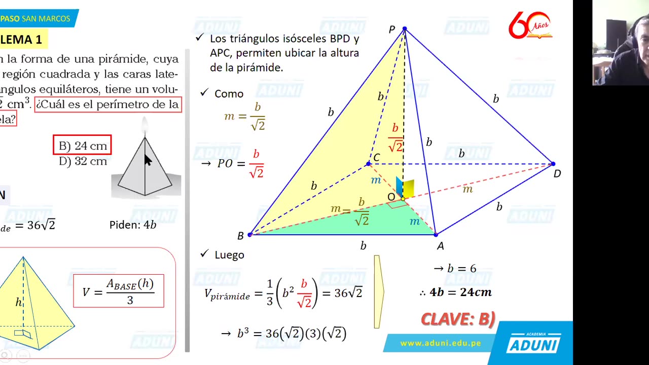 REPASO ADUNI 2021 | Semana 08 | Geometría