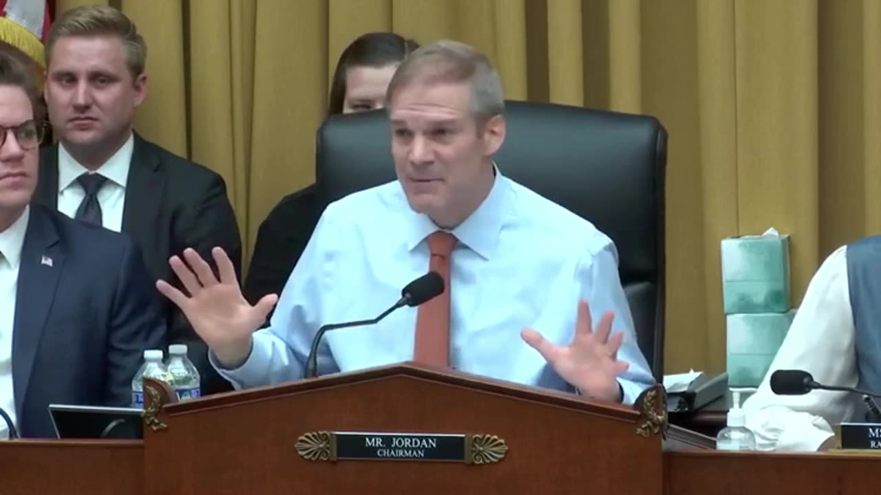 Jim Jordan EXPLODES After Dem. Rep Goldman Said There Are Limits To Free Speech