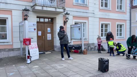 Loitz: Redebeitrag von Mario 02-04-2022