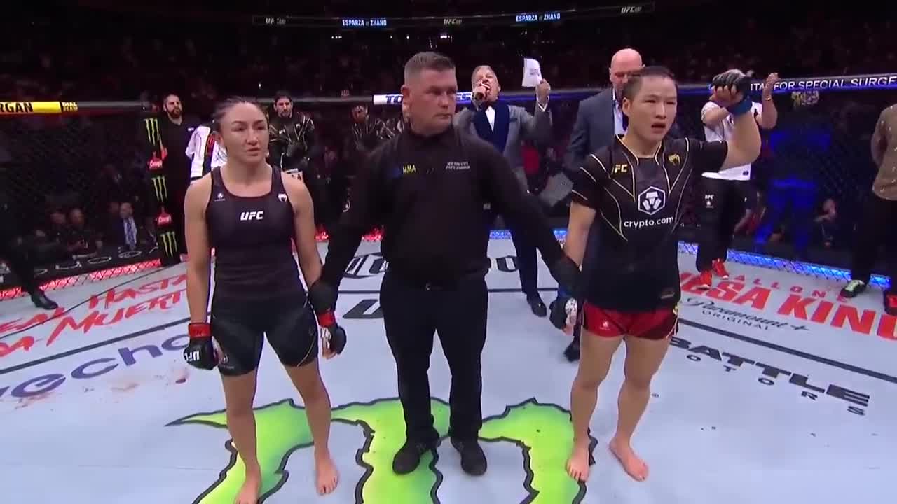 Zhang Weili Octagon Interview _ UFC 281