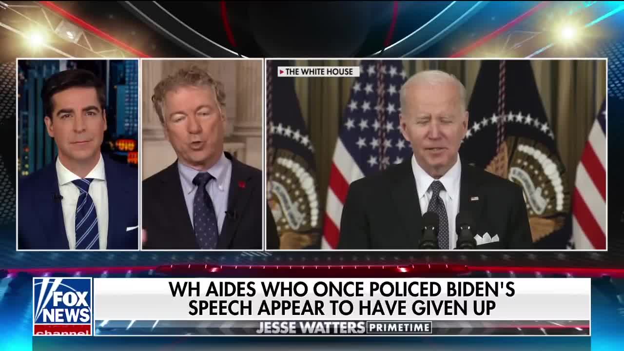 Rand Paul OBLITERATES Biden After His Comments Risked National Security