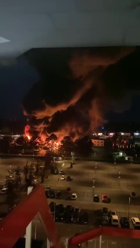 The people in Netherlands have had enough. The company which is owned by Bill Gates has been set on fire.