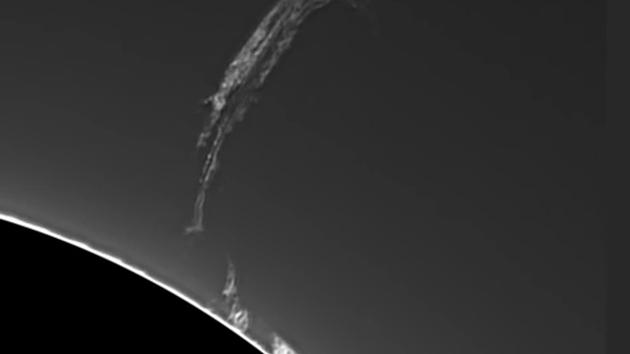 A Filiment lapse from the Sun....☀️