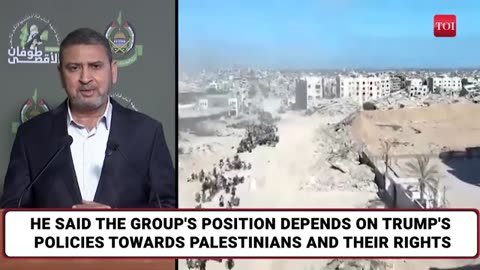 Hamas official calls for Immediate End to War