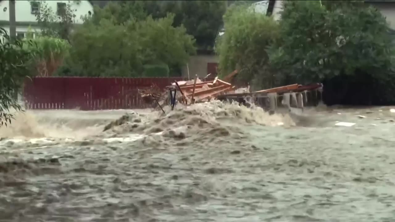 Floods in Europe: At least eight people killed
