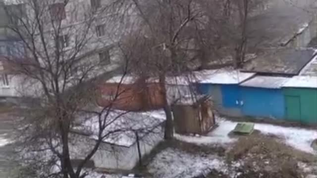 Lisichansk, attacks on the city tower
