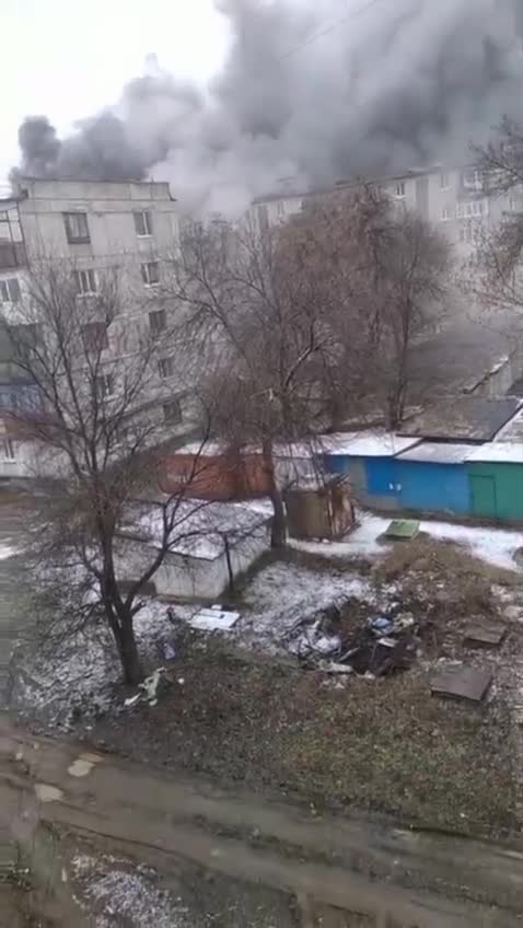 Lisichansk, attacks on the city tower