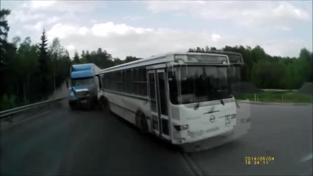 Terrible car accident in Russia #5