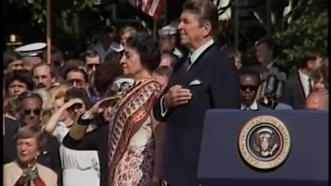 President Reagan's Remarks at Prime Minister Gandhi of India State Visit on July 29, 1982