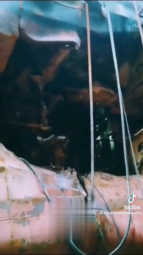 Massive Hole Left in Hull of Oil Tanker Hit By Ukrainian Surface Drones About a Month Ago