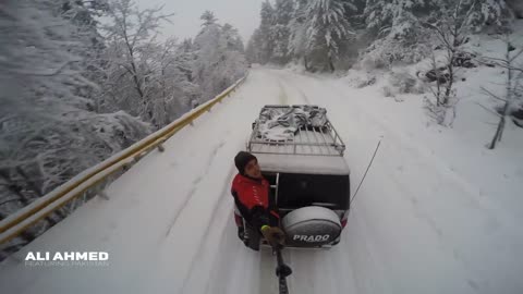 Snowfall in Nathiya gali