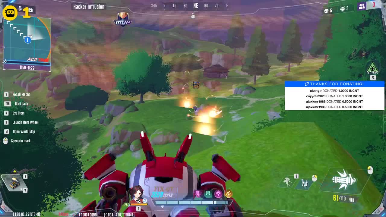Firefox in the run