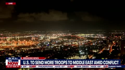 Israel-Hamas war： US sends troops amid Middle East..(1)