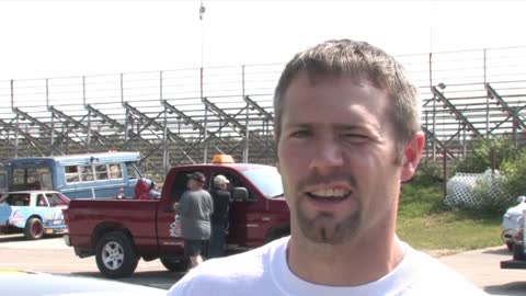 On Pit Lane - Oxford Plains Speedway - 2008