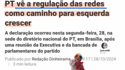 O PT É O VÍRUS DA CORRUPÇÃO NO BRASIL.